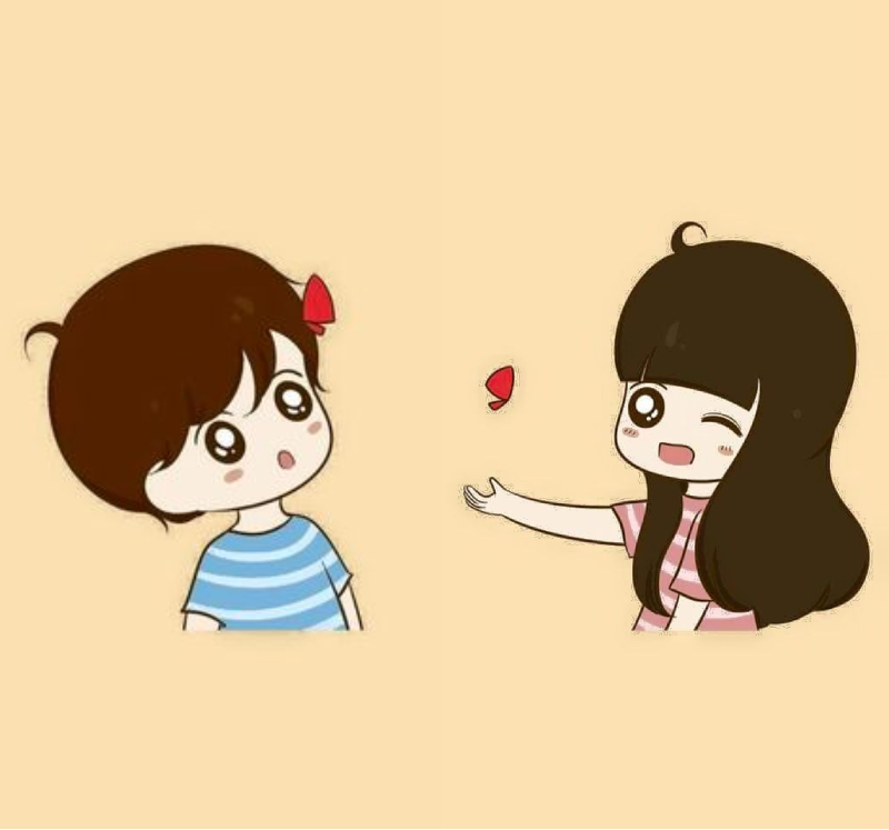 Avatar cặp chibi